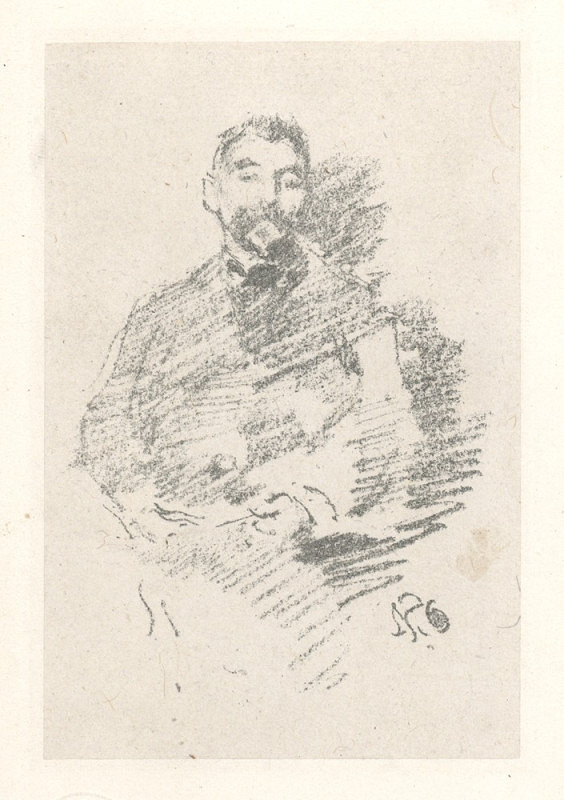 James Whistler – Podobizna Mallarméa