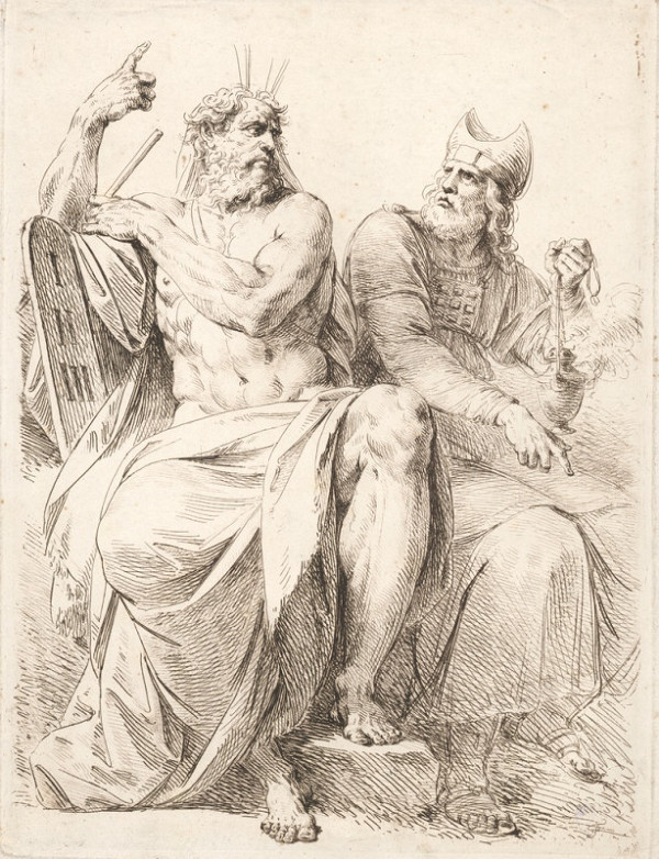 Friedrich Heinrich Füger – Mojžíš a Aron
