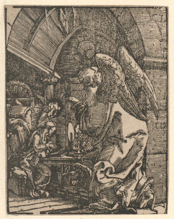 Albrecht Altdorfer – Zvěstování