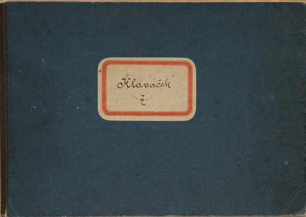 Karel Hlaváček – Náčrtník osmnáctiletého Karla Hlaváčka 