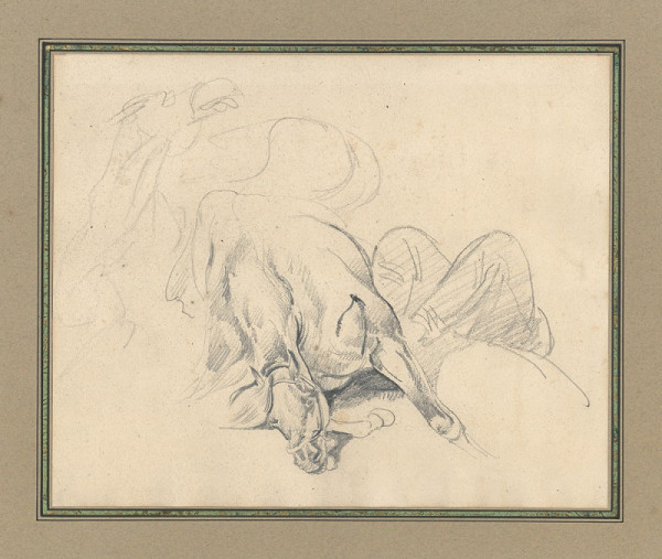 Théodore Géricault – Padlý kůň 