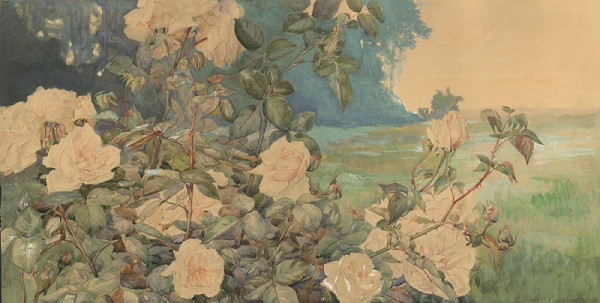Marie Zahradnická Urbanová – Kvetoucí růže 