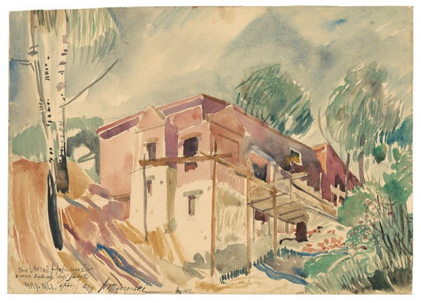 Franciszek Maczyński – Stavba vily