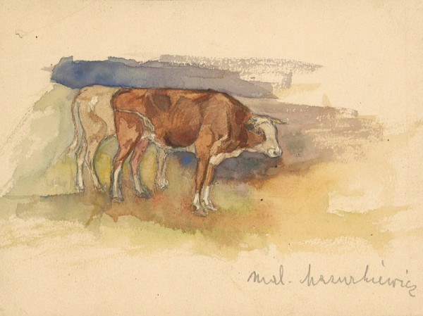 Marek Stanisław Mazurkiewicz – Dvě krávy 