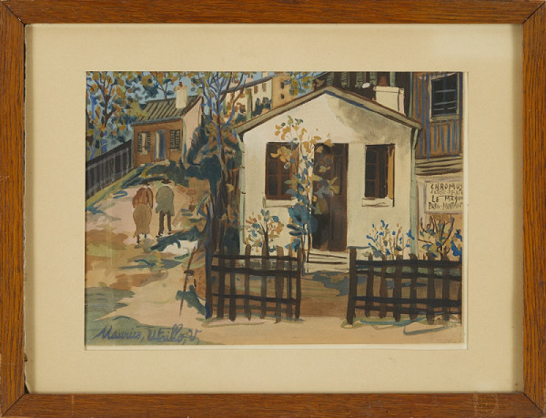 Maurice Utrillo – Domky v zahradách