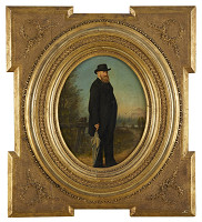 Josef Matyáš Trenkwald – Podobizna bratra Jindřicha 