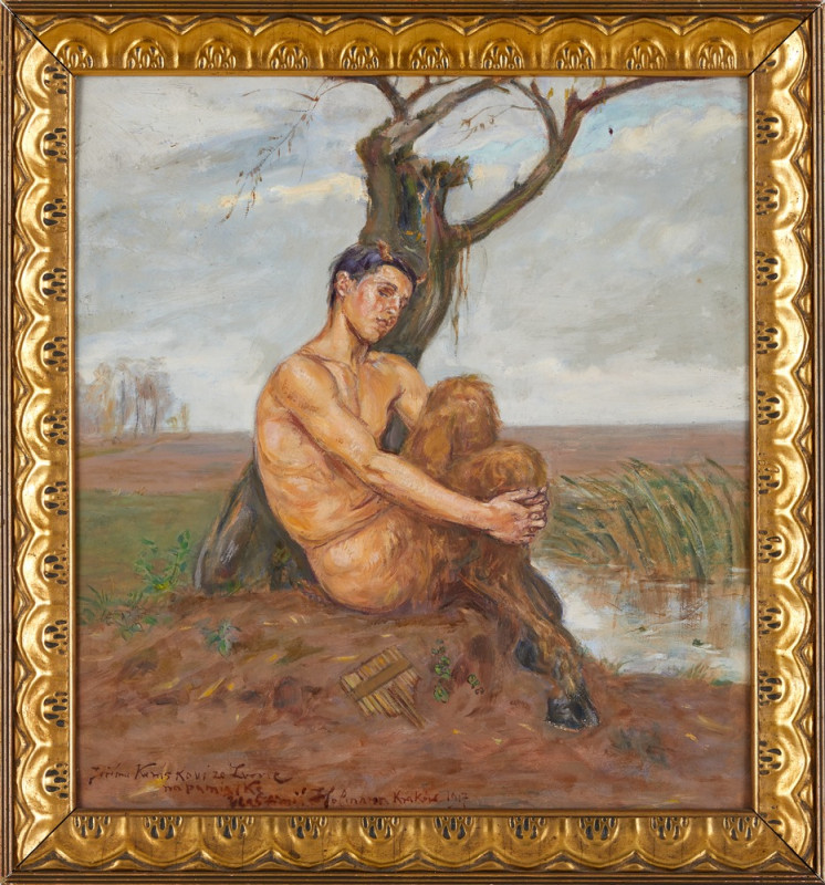 Wlastimil Hofman – Faun, 1917, Památník národního pisemnictví