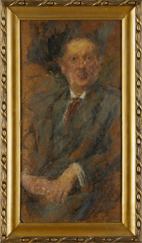 Olga Boznańska – Portrét malíře Kałuského
