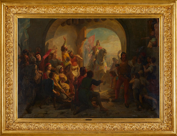 Petr Maixner – Vjezd Jana Lucemburského na Pražský hrad 