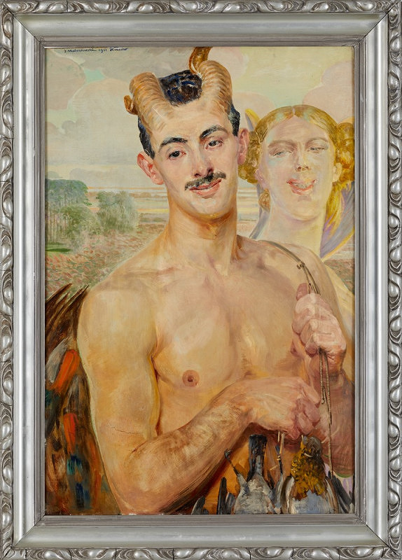 Jacek Malczewski – Faun a Sfinx 