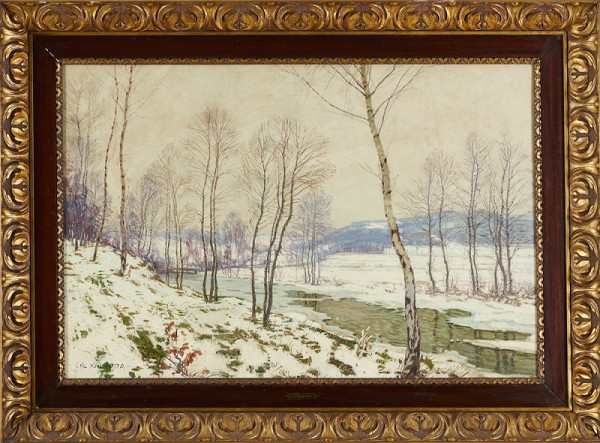 Alois Kalvoda – Zimní krajina