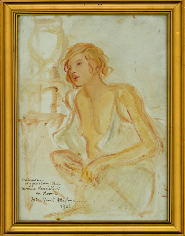 Wlastimil Hofman – Akt děvčátka