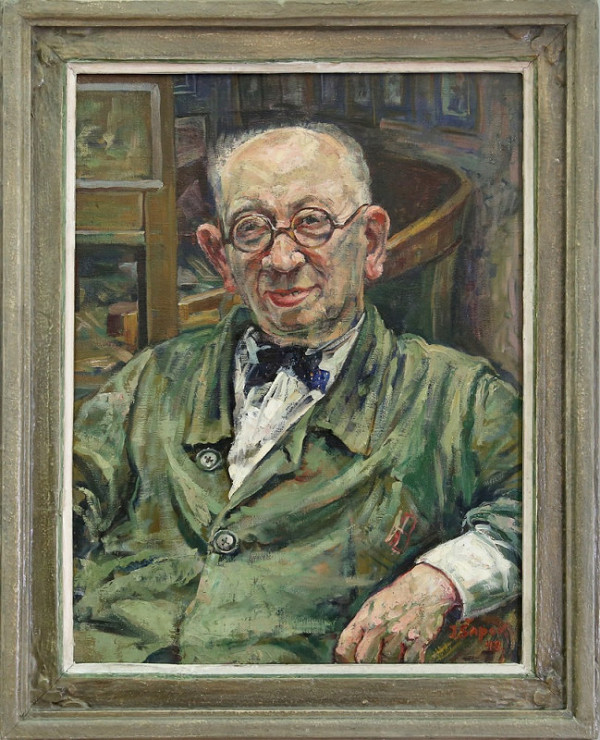 Ilja Dmitrijevič Šapov – Portrét profesora Nikolaje Zareckého