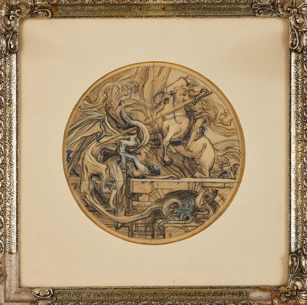 Maxmilián Pirner – Sv. Jiří s drakem 