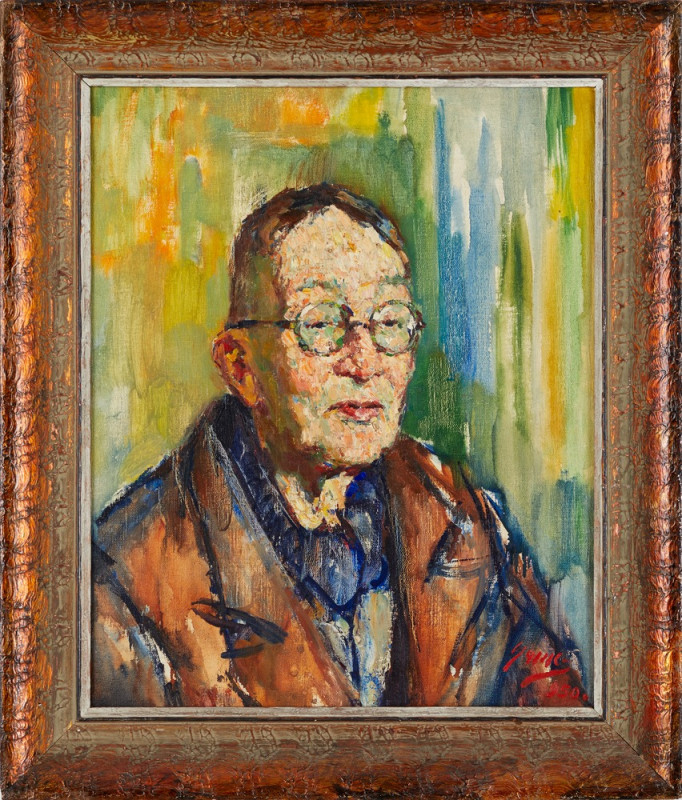 Samo Koler – Portrét Jiřího Karáska ze Lvovic, 1950, Památník národního pisemnictví 
