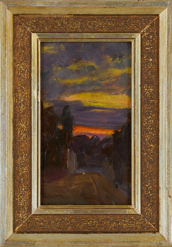 František Dvořák – Západ slunce 