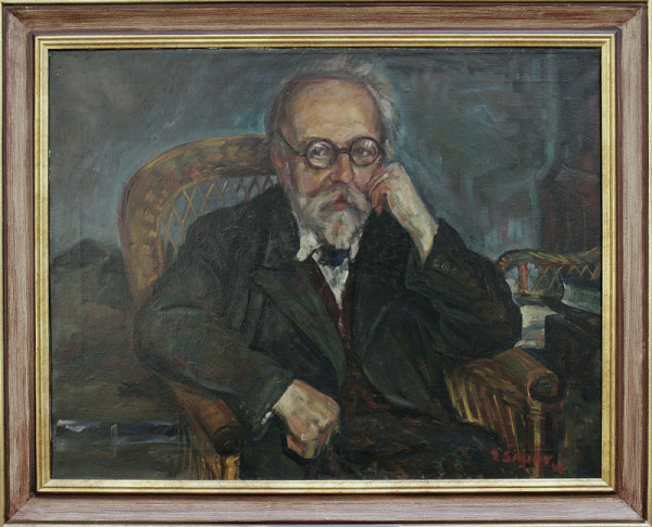 Ilja Dmitrijevič Šapov – Portrét profesora Ivana Lapšina