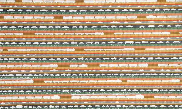 Július Koller – Doprava (Anti-obraz, Latextil) 