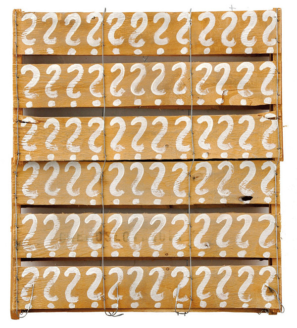 Július Koller – Otázniky (Anti-obraz) 