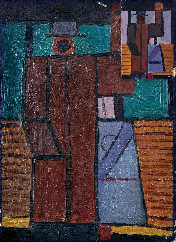 Július Koller – V električke (Časopisecký objekt, Obrazo-objekt) 