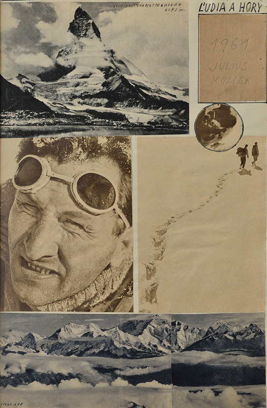 Július Koller – Ľudia a hory 