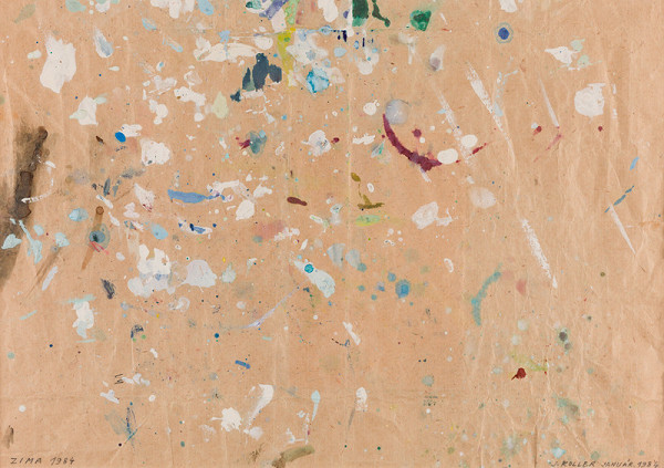 Július Koller – Zima 