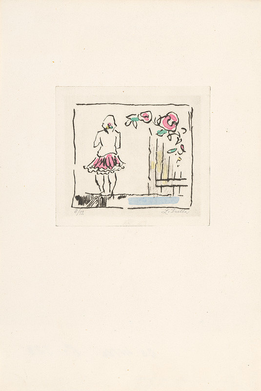 Ľudovít Fulla – Zemplínska dievka 