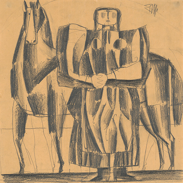 Rudolf Moško – Žena a kôň