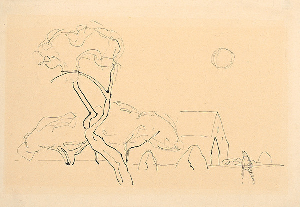 Miloš Alexander Bazovský – Letný motív 