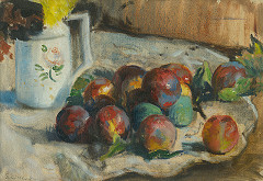 Irena Slavinská – Zátišie s ovocím 