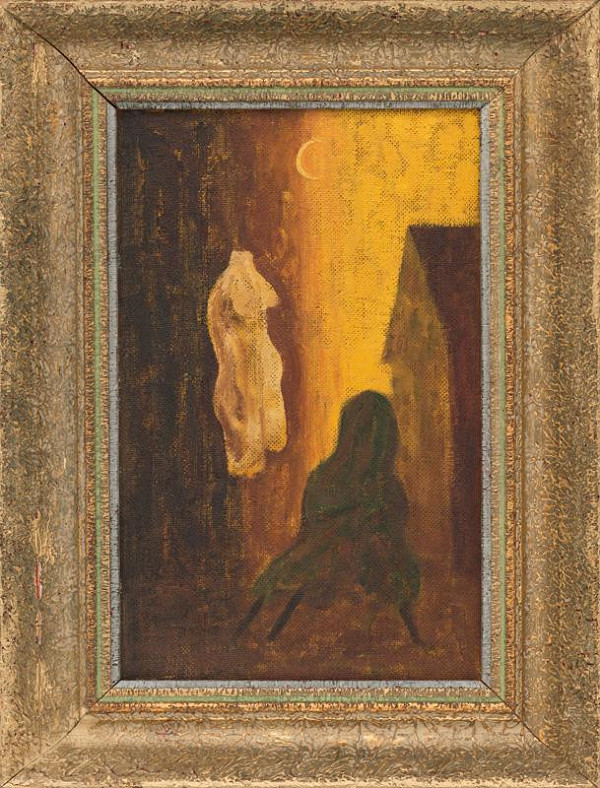 Miloš Alexander Bazovský – Mesačná krajina s torzom 