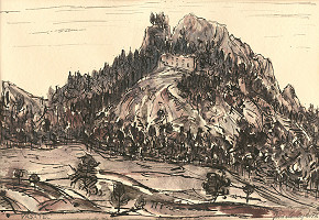 Ján Matejko – Vršatec od severu 
