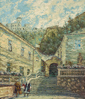 Ján Šandora – Hradné schody 