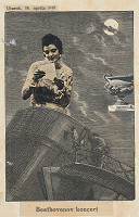 Oskár Čepan – Beethovenov koncert. Utorok 16. apríla 1946 