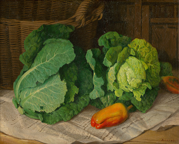 Jozef Balogh – Zátišie so zeleninou