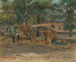 Svatopluk Havrlík – Starý trh v Trnave 