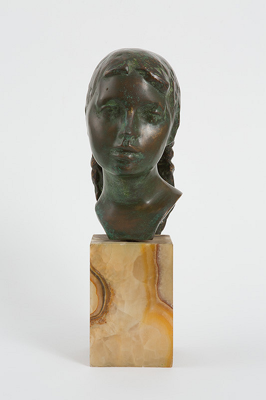 Július Bártfay – Portrét dievčaťa 