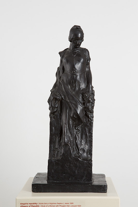 Ján Koniarek – Postava ženy s frygickou čiapkou 