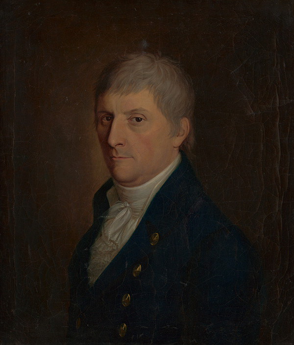 Stredoeurópsky maliar zo začiatku 19. storočia – Portrét nezámeho muža 