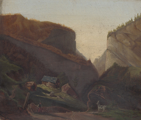 Stredoeurópsky maliar z 2. polovice 19. storočia – Horská krajina