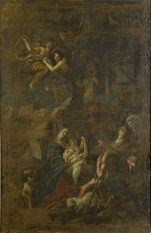 Stredoeurópsky maliar z konca 18. storočia – Klaňanie pastierov 