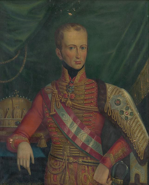 Carl Steinacker – Portrét Ferdinanda V.
