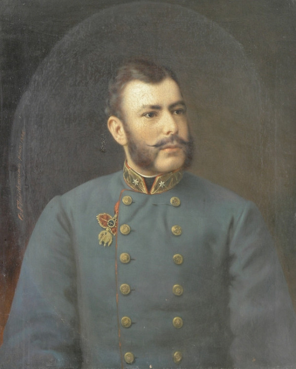 Georg Fleischmann – Portrét arcivojvodu Friedricha Rakúsko-Tešínskeho 