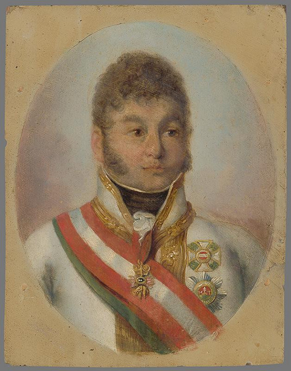Stredoeurópsky maliar z prelomu 18. - 19. storočia – Portrét kniežaťa Karola Filipa Schwarzenberga