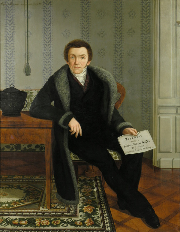 Eduard Majsch, Friedrich Johann Gottlieb Lieder – Portrét mešťana Samuela Andreasa Rojku