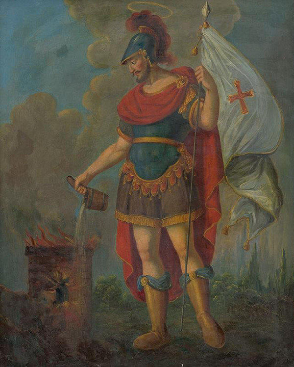 Stredoeurópsky maliar z 1. polovice 19. storočia – Sv. Florián