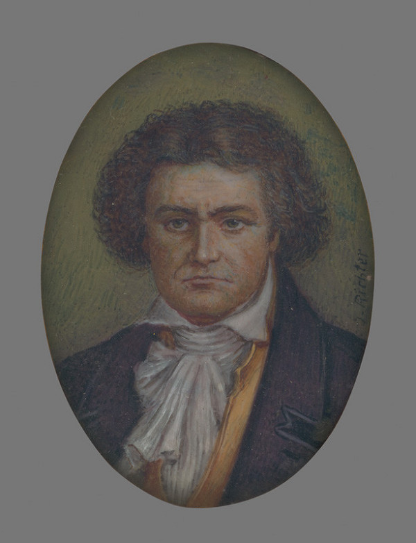 Jean-Louis Richter – Portrét Ludwiga van Beethovena