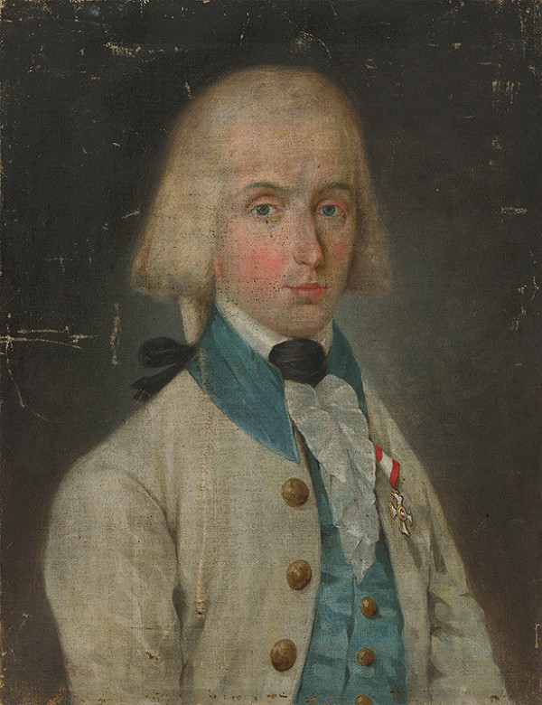 Stredoeurópsky maliar z 1. polovice 19. storočia – Portrét grófa Samuela Gyulaiho