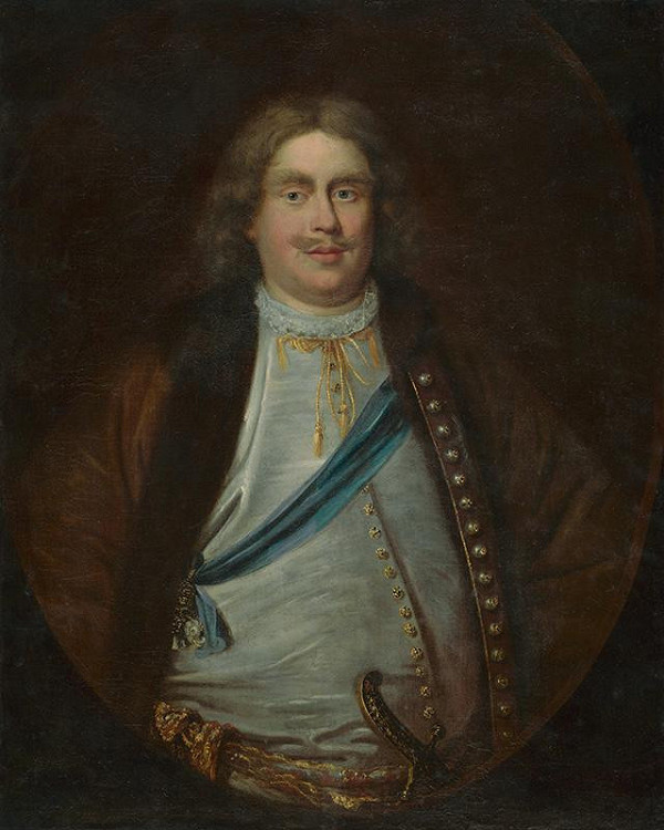 Nemecký maliar z 2. polovice 18. storočia – Portrét neznámeho šľachtica 