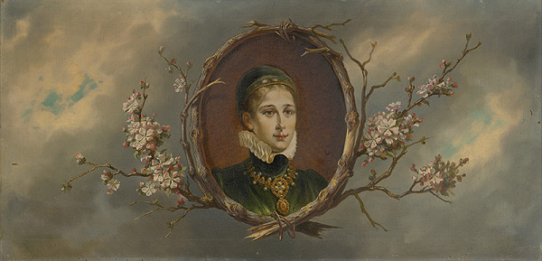 Gabriela Eleonora Jozefa Saint-Genois – Portrét mladej ženy v renesančnom odeve